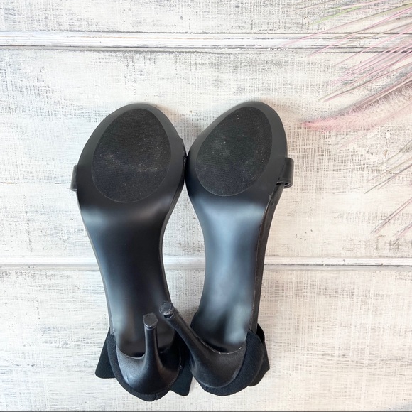 Steve Madden Black High Heel Marcey Sandal - Picture 6 of 7